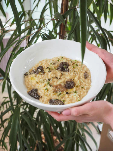 Lion's Mane Mushroom and Thyme Risotto